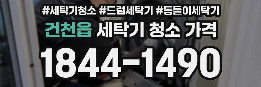 건천읍 세탁기 청소 가격