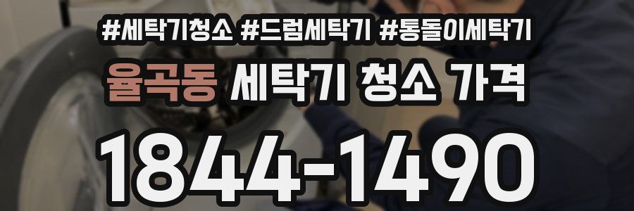 율곡동 세탁기 청소 가격