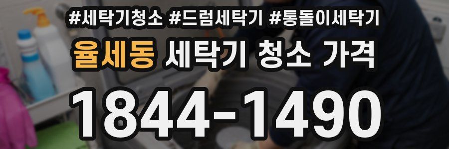 율세동 세탁기 청소 가격