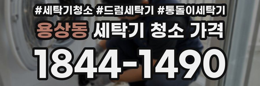 용상동 세탁기 청소 가격