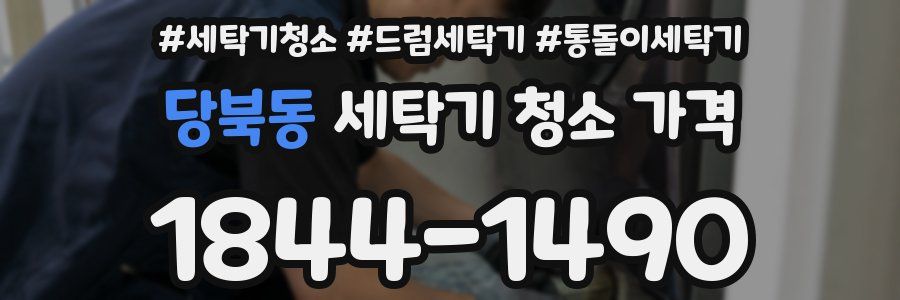 당북동 세탁기 청소 가격