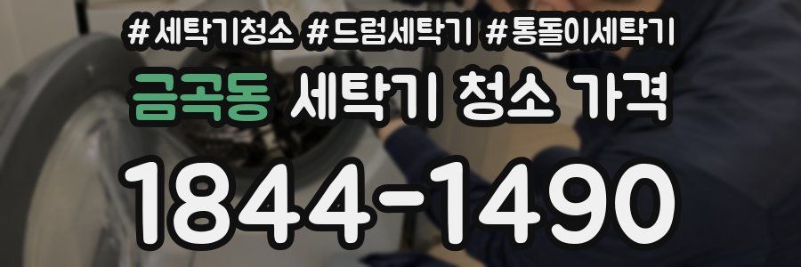 금곡동 세탁기 청소 가격