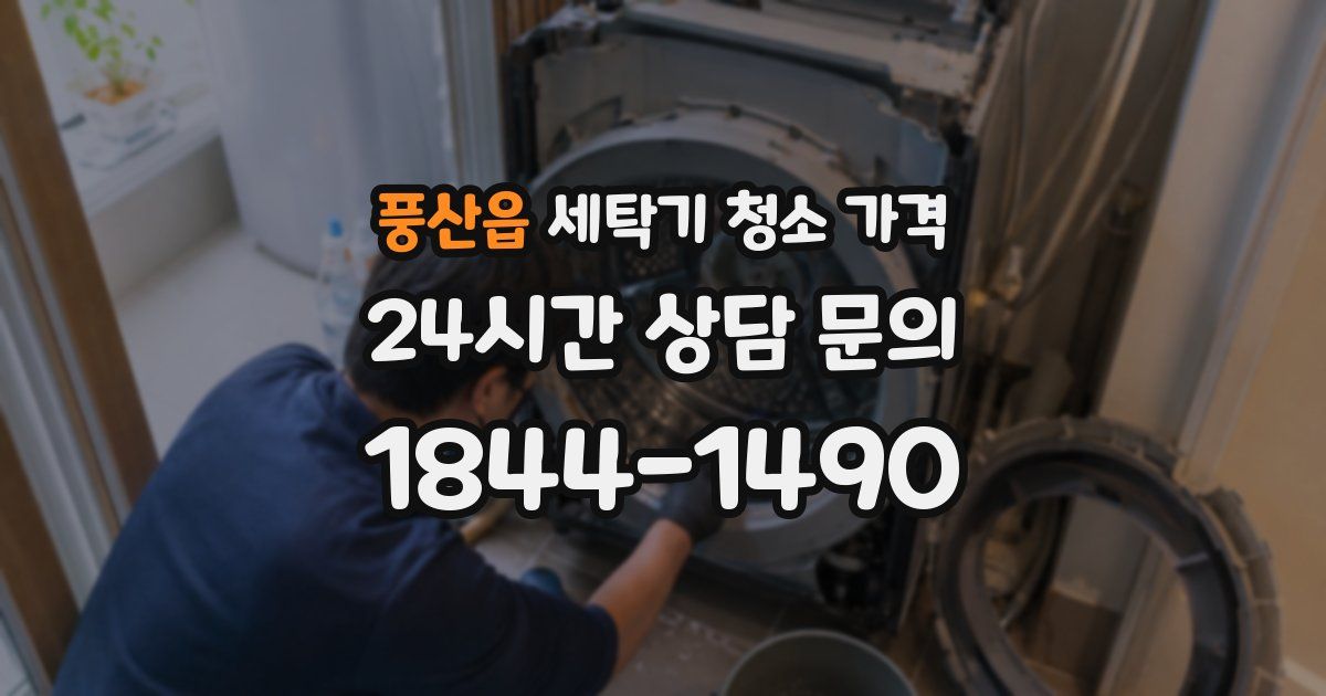 풍산읍 세탁기 청소 가격