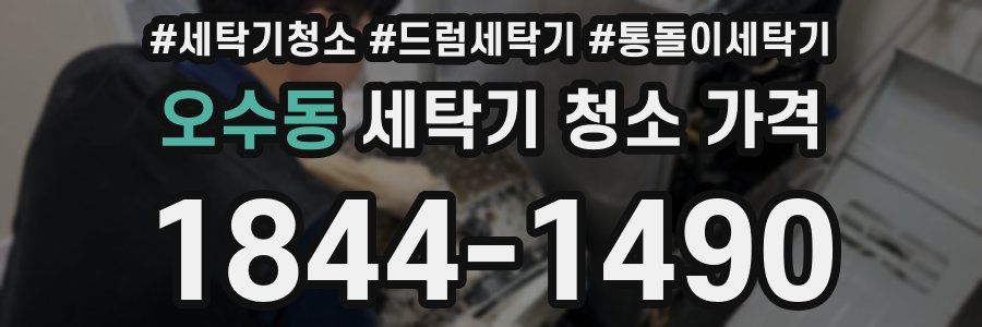 오수동 세탁기 청소 가격