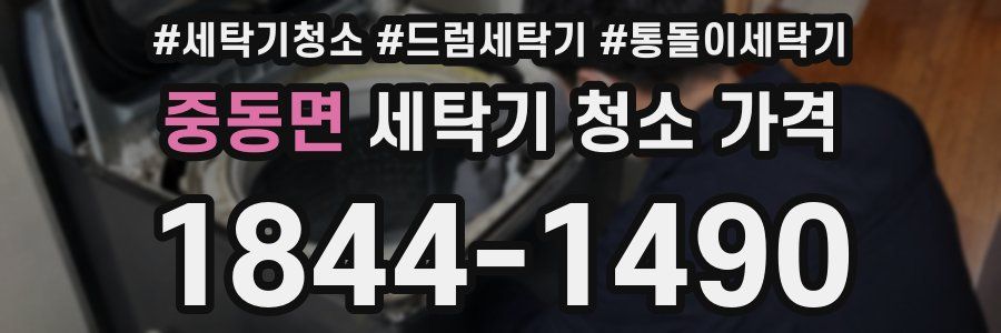 중동면 세탁기 청소 가격