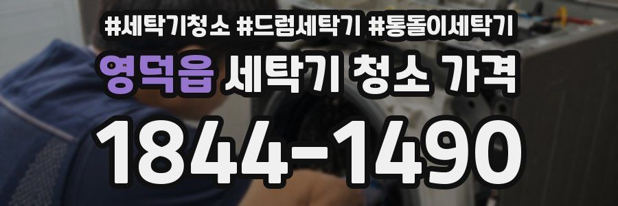 영덕읍 세탁기 청소 가격