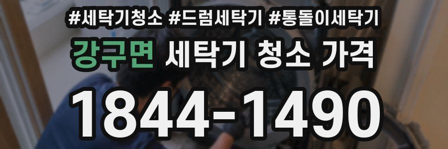 강구면 세탁기 청소 가격