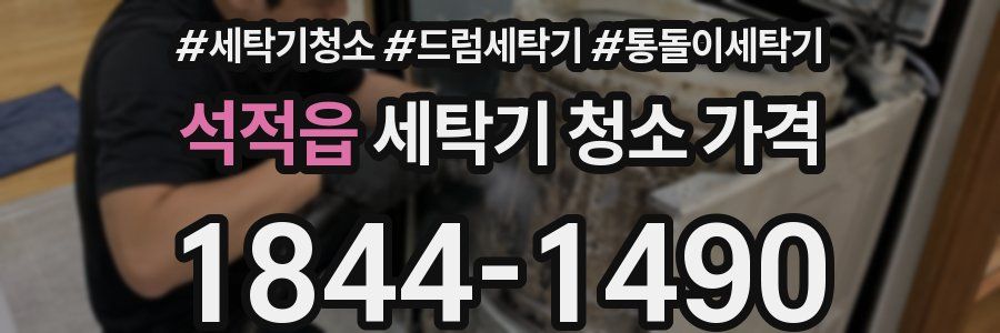 석적읍 세탁기 청소 가격