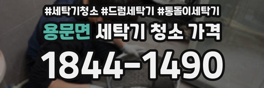용문면 세탁기 청소 가격