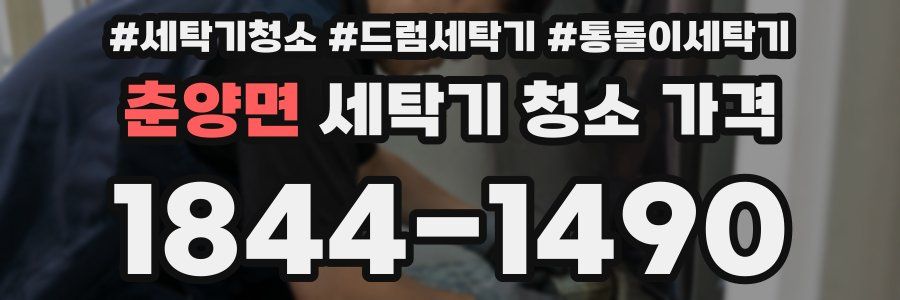춘양면 세탁기 청소 가격