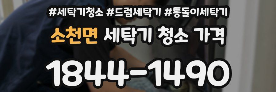 소천면 세탁기 청소 가격
