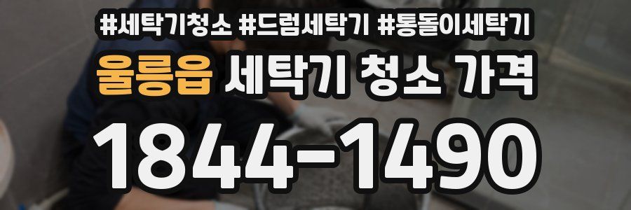 울릉읍 세탁기 청소 가격