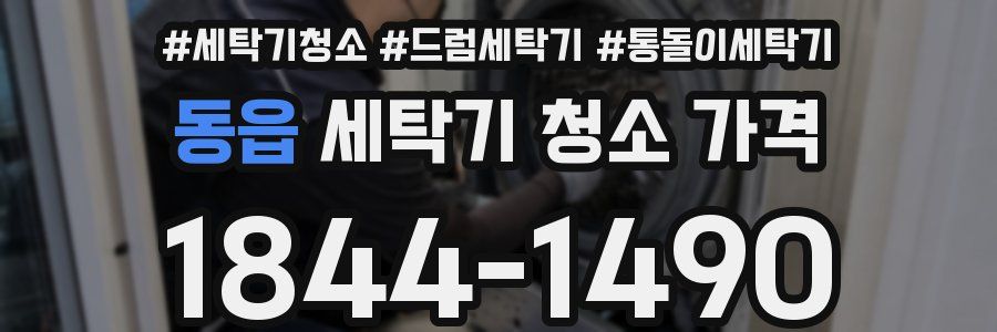 동읍 세탁기 청소 가격