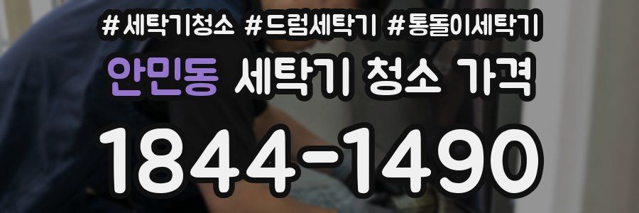 안민동 세탁기 청소 가격