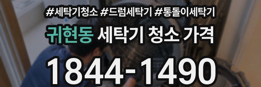 귀현동 세탁기 청소 가격