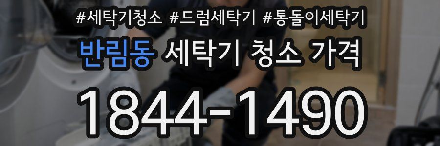 반림동 세탁기 청소 가격