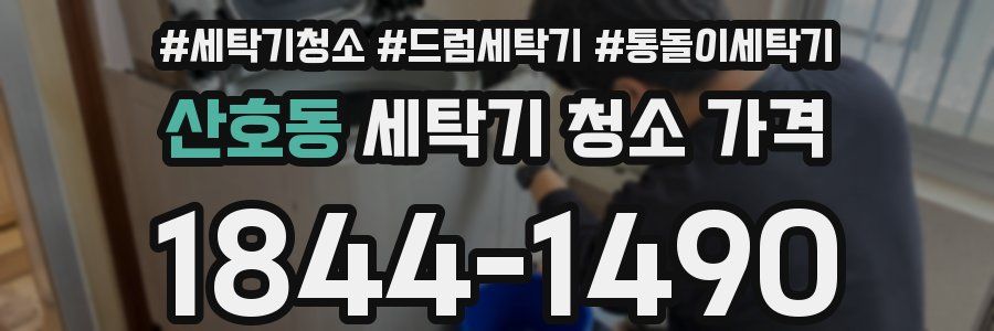 산호동 세탁기 청소 가격