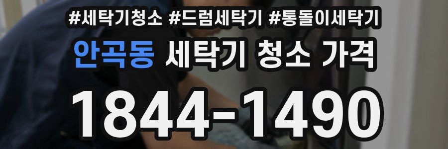 안곡동 세탁기 청소 가격