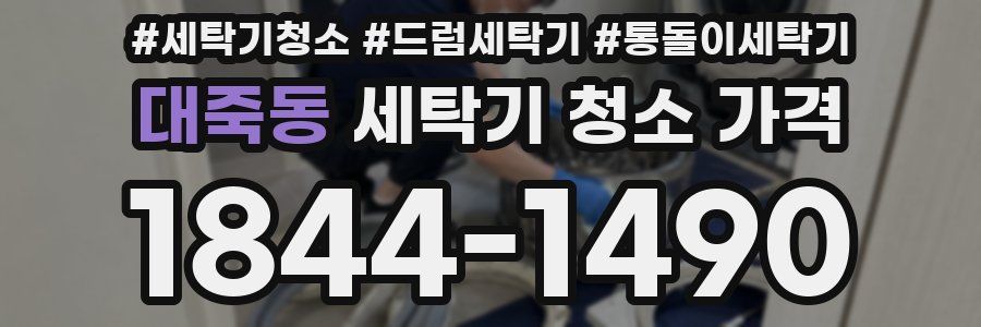 대죽동 세탁기 청소 가격