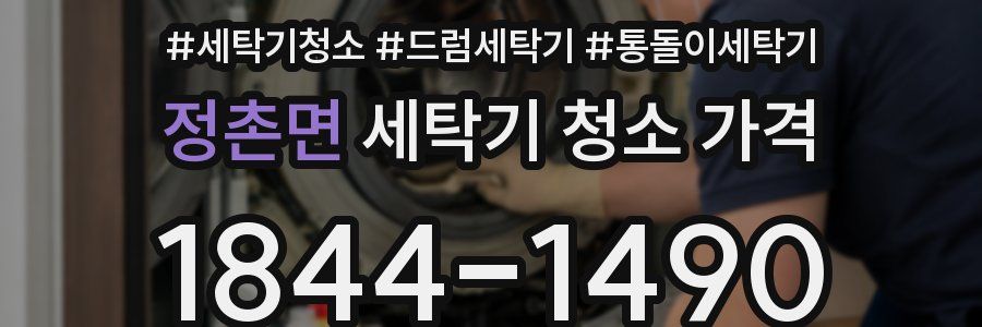 정촌면 세탁기 청소 가격