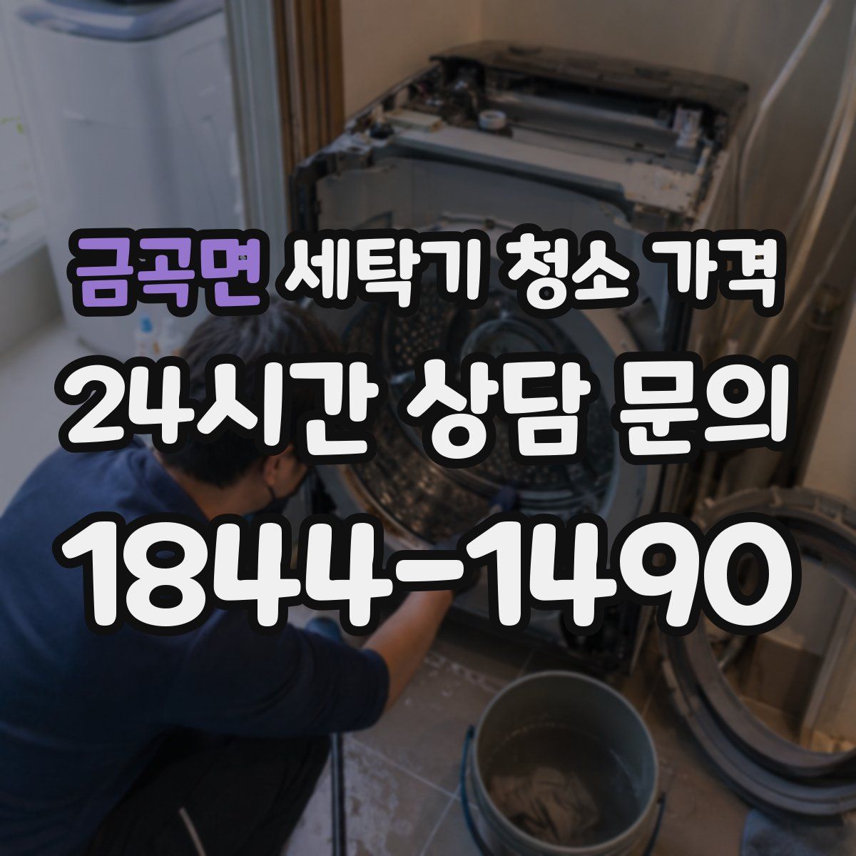 금곡면 세탁기 청소 가격