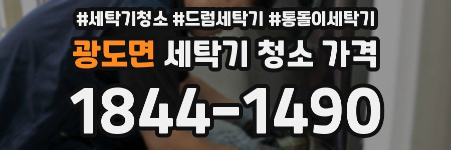 광도면 세탁기 청소 가격
