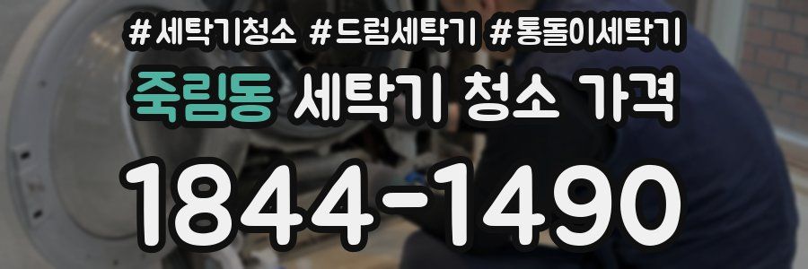 죽림동 세탁기 청소 가격