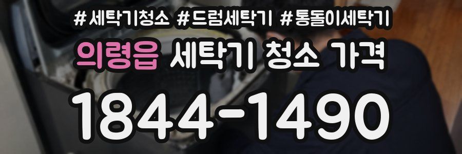 의령읍 세탁기 청소 가격