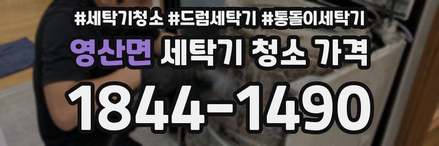 영산면 세탁기 청소 가격