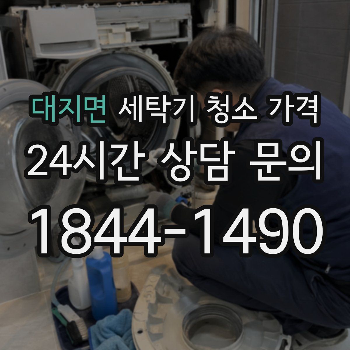 대지면 세탁기 청소 가격