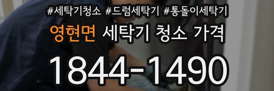영현면 세탁기 청소 가격