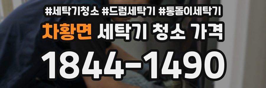 차황면 세탁기 청소 가격