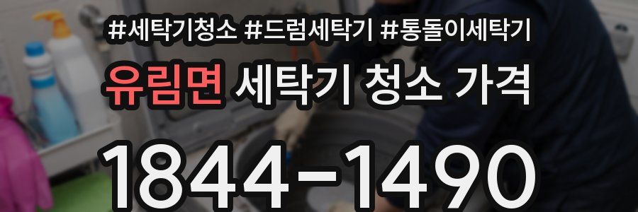 유림면 세탁기 청소 가격