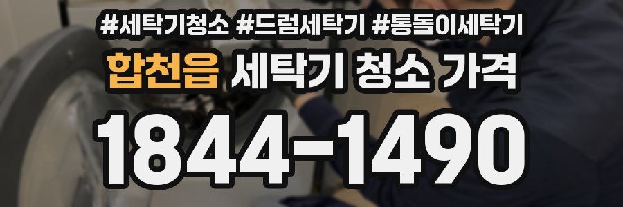 합천읍 세탁기 청소 가격