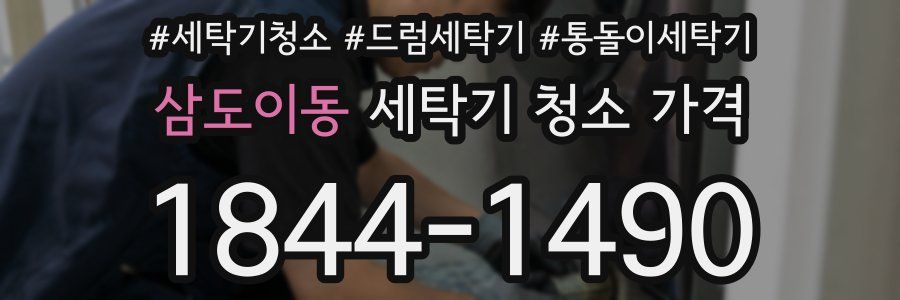 삼도이동 세탁기 청소 가격