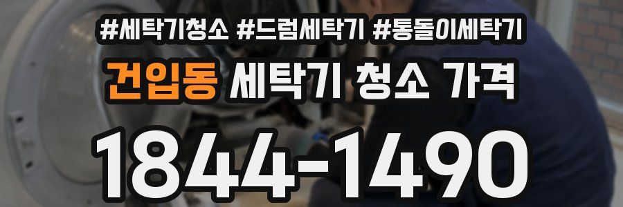 건입동 세탁기 청소 가격