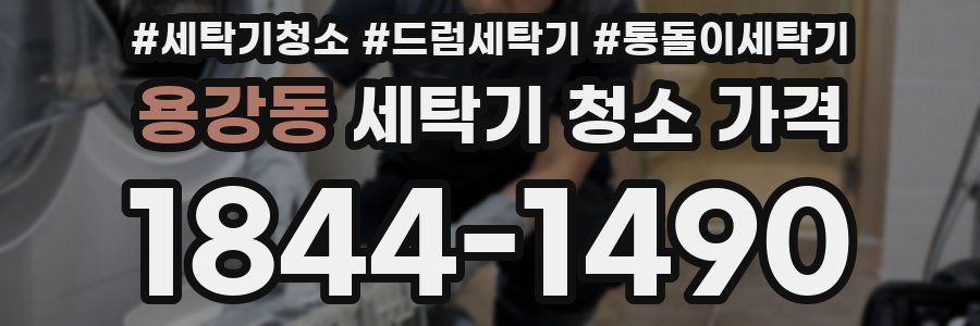 용강동 세탁기 청소 가격