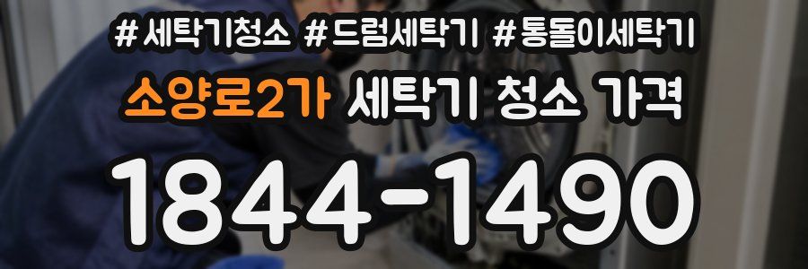 소양로2가 세탁기 청소 가격