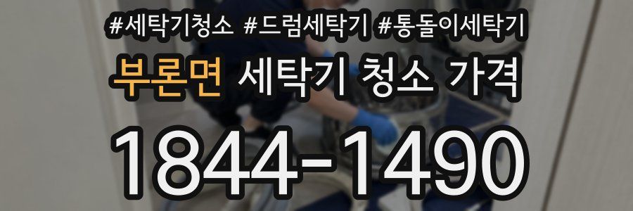 부론면 세탁기 청소 가격