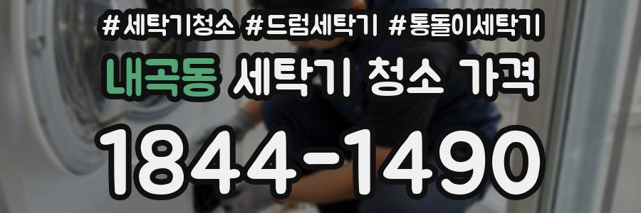 내곡동 세탁기 청소 가격