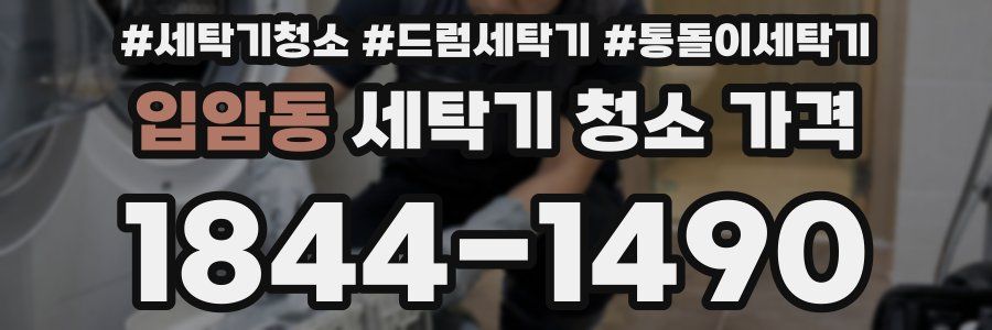 입암동 세탁기 청소 가격