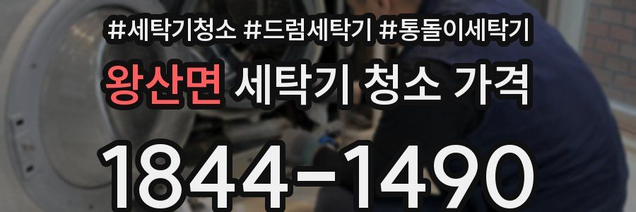 왕산면 세탁기 청소 가격