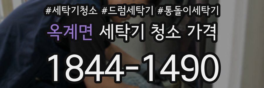 옥계면 세탁기 청소 가격