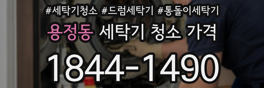 용정동 세탁기 청소 가격