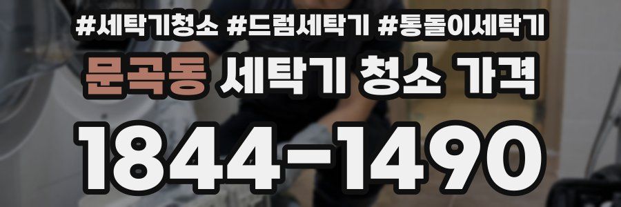 문곡동 세탁기 청소 가격