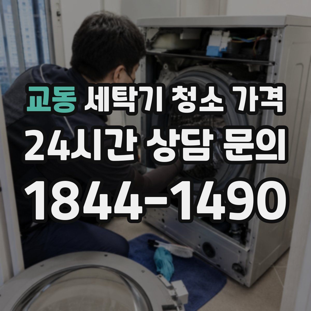 교동 세탁기 청소 가격