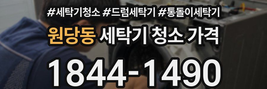 원당동 세탁기 청소 가격