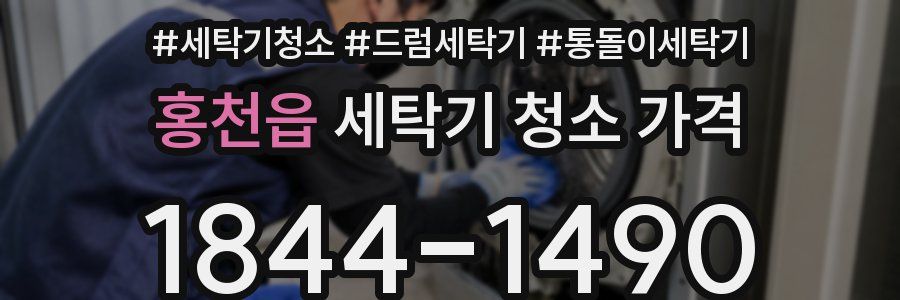 홍천읍 세탁기 청소 가격