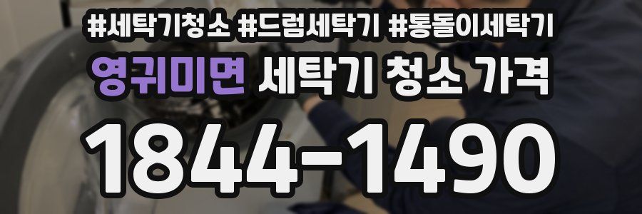 영귀미면 세탁기 청소 가격