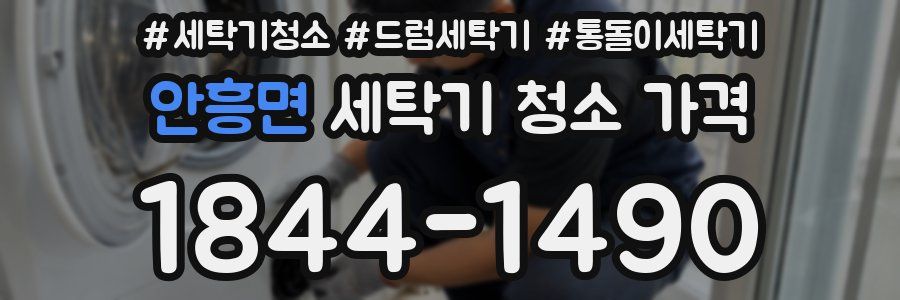 안흥면 세탁기 청소 가격